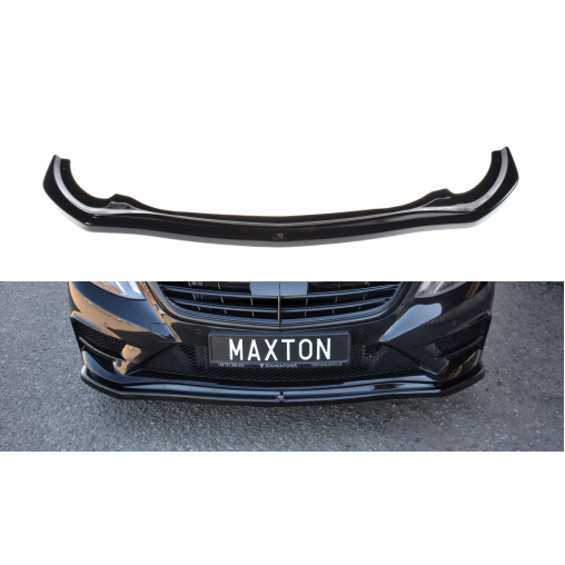 MAXTON LAME DU PARE-CHOCS AVANT / SPLITTER V.1 MERCEDES-BENZ S-CLASS AMG-LINE W222 MAXTON LAME DU PARE-CHOCS AVANT / SPLITTER V.1 MERCEDES-BENZ S-CLASS AMG-LINE W222