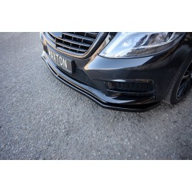 MAXTON LAME DU PARE-CHOCS AVANT / SPLITTER V.1 MERCEDES-BENZ S-CLASS AMG-LINE W222 MAXTON LAME DU PARE-CHOCS AVANT / SPLITTER V.1 MERCEDES-BENZ S-CLASS AMG-LINE W222