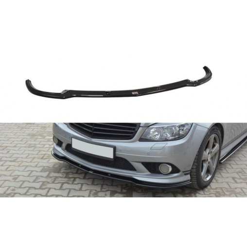 MAXTON LAME DU PARE-CHOCS AVANT Mercedes C W204 AMG-Line (AVANT FACELIFT) MAXTON LAME DU PARE-CHOCS AVANT Mercedes C W204 AMG-Line (AVANT FACELIFT)