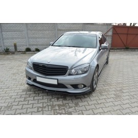 MAXTON LAME DU PARE-CHOCS AVANT Mercedes C W204 AMG-Line (AVANT FACELIFT) MAXTON LAME DU PARE-CHOCS AVANT Mercedes C W204 AMG-Line (AVANT FACELIFT)