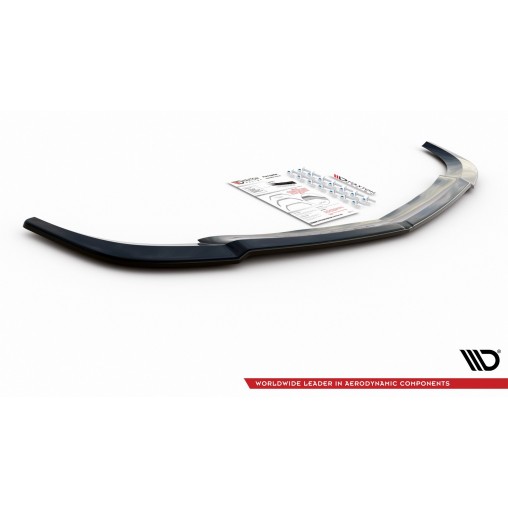 MAXTON Lame Du Pare-Chocs Avant Mercedes C-Class W204 AMG-Line Facelift MAXTON Lame Du Pare-Chocs Avant Mercedes C-Class W204 AMG-Line Facelift
