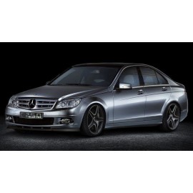 MAXTON LAME DU PARE-CHOCS AVANT MERCEDES CLASSE C W204 AVANT FACELIFT