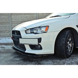 MAXTON LAME DU PARE-CHOCS AVANT V.1 Mitsubishi Lancer Evo X