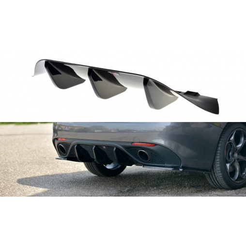 MAXTON RAJOUT DU PARE-CHOCS ARRIERE ALFA ROMEO GIULIA VELOCE MAXTON RAJOUT DU PARE-CHOCS ARRIERE ALFA ROMEO GIULIA VELOCE