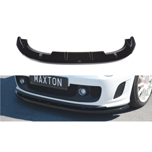 MAXTON LAME DU PARE-CHOCS AVANT / SPLITTER V.2 FIAT 500 ABARTH MK1