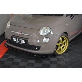 MAXTON LAME DU PARE-CHOCS AVANT V.2 FIAT 500 HATCHBACK AVANT FACELIFT