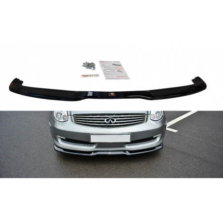 MAXTON LAME DU PARE-CHOCS AVANT / SPLITTER V.1 INFINITI G35 COUPE