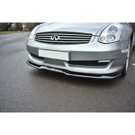 MAXTON LAME DU PARE-CHOCS AVANT / SPLITTER V.1 INFINITI G35 COUPE MAXTON LAME DU PARE-CHOCS AVANT / SPLITTER V.1 INFINITI G35 COUPE