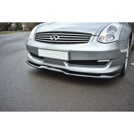 MAXTON LAME DU PARE-CHOCS AVANT / SPLITTER V.1 INFINITI G35 COUPE