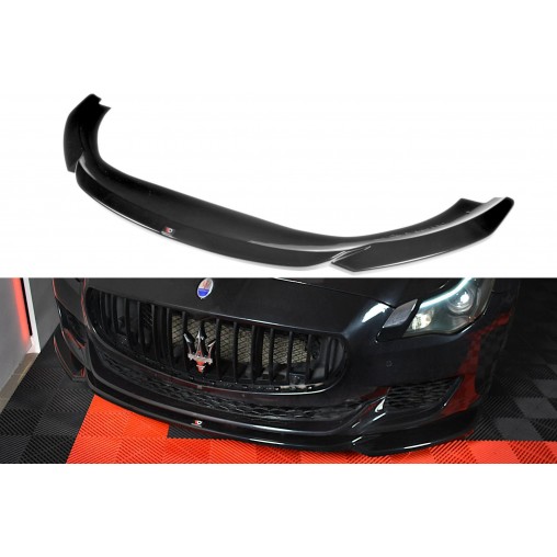 MAXTON LAME DU PARE-CHOCS AVANT / SPLITTER MASERATI QUATTROPORTE MK.6 AVANT FACELIFT MAXTON LAME DU PARE-CHOCS AVANT / SPLITTER MASERATI QUATTROPORTE MK.6 AVANT FACELIFT