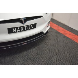 MAXTON LAME DU PARE-CHOCS AVANT / SPLITTER V.1 TESLA MODEL X