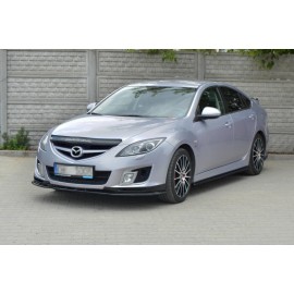 MAXTON LAME DU PARE-CHOCS AVANT / SPLITTER MAZDA 6 MK2 SPORT HATCH (GH-SERIES) AVANT FACELIFT