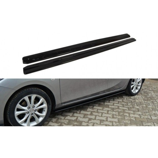 MAXTON RAJOUTS DES BAS DE CAISSE POUR MAZDA 3 MK2 SPORT (AVANT FACELIFT) MAXTON RAJOUTS DES BAS DE CAISSE POUR MAZDA 3 MK2 SPORT (AVANT FACELIFT)