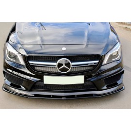 MAXTON LAME DU PARE-CHOCS AVANT v.2 MERCEDES CLA 45 AMG C117 (AVANT FACELIFT)