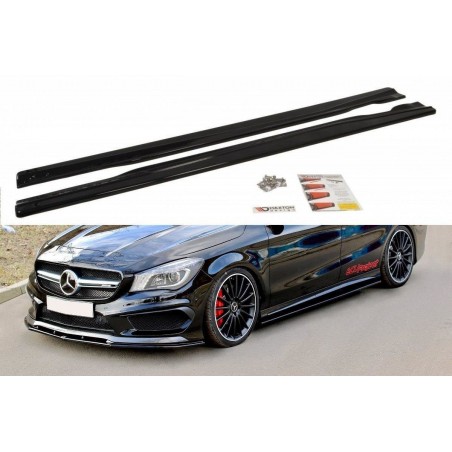 MAXTON RAJOUTS DES BAS DE CAISSE POUR MERCEDES CLA 45 AMG C117/A45 AMG W176 (AVANT FACELIFT)