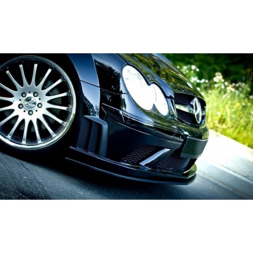 MAXTON LAME DU PARE-CHOCS AVANT MERCEDES CLK W209 BLACK (SL BLACK SERIES LOOK) MAXTON LAME DU PARE-CHOCS AVANT MERCEDES CLK W209 BLACK (SL BLACK SERIES LOOK)