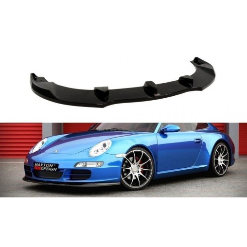 MAXTON Lame Du Pare-Chocs Avant Porsche 911 Carrera 997.1 MAXTON Lame Du Pare-Chocs Avant Porsche 911 Carrera 997.1