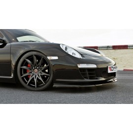 MAXTON LAME DU PARE-CHOCS AVANT PORSCHE 911 Carrera 997.2 APRES FACELIFT