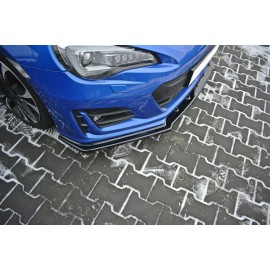 MAXTON LAME DU PARE-CHOCS AVANT / SPLITTER V.1 SUBARU BRZ FACELIFT