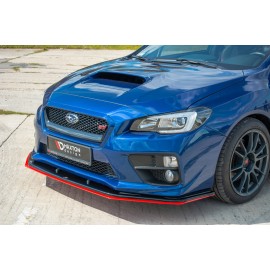 MAXTON LAME DU PARE-CHOCS AVANT / SPLITTER V.4 SUBARU WRX STI