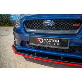 MAXTON LAME DU PARE-CHOCS AVANT / SPLITTER V.4 SUBARU WRX STI