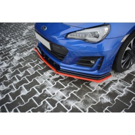 MAXTON LAME DU PARE-CHOCS AVANT / SPLITTER V.4 SUBARU BRZ FACELIFT