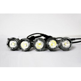 MAXTON LED DRL le set pur Pare - Chocs (23mm)