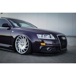 MAXTON Lame Du Pare-Chocs Avant / Splitter Audi A6 S-Line C6 FL MAXTON Lame Du Pare-Chocs Avant / Splitter Audi A6 S-Line C6 FL