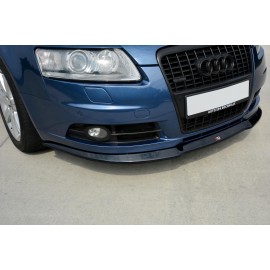 MAXTON Lame Du Pare-Chocs Avant Audi A6 S-Line C6 MAXTON Lame Du Pare-Chocs Avant Audi A6 S-Line C6