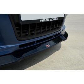 MAXTON Lame Du Pare-Chocs Avant Audi A6 S-Line C6 MAXTON Lame Du Pare-Chocs Avant Audi A6 S-Line C6