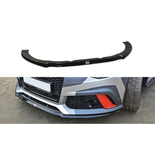 MAXTON Lame Du Pare-Chocs Avant V.2 Audi RS6 C7 / C7 FL MAXTON Lame Du Pare-Chocs Avant V.2 Audi RS6 C7 / C7 FL