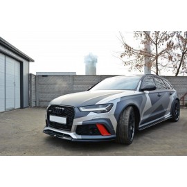 MAXTON Lame Du Pare-Chocs Avant V.2 Audi RS6 C7 / C7 FL MAXTON Lame Du Pare-Chocs Avant V.2 Audi RS6 C7 / C7 FL