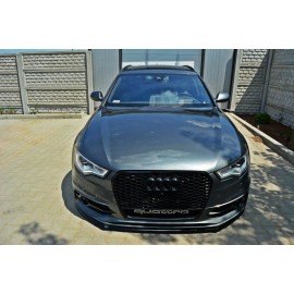 MAXTON Lame Du Pare-Chocs Avant V.2 Audi S6 / A6 S-Line C7 MAXTON Lame Du Pare-Chocs Avant V.2 Audi S6 / A6 S-Line C7