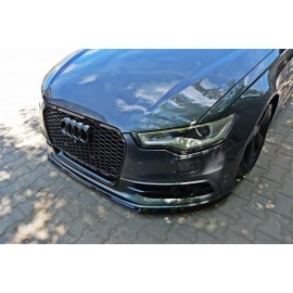 MAXTON Lame Du Pare-Chocs Avant V.2 Audi S6 / A6 S-Line C7 MAXTON Lame Du Pare-Chocs Avant V.2 Audi S6 / A6 S-Line C7