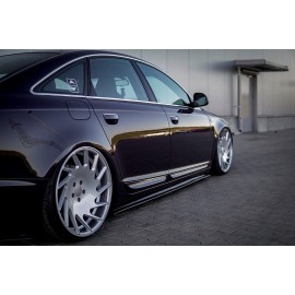 MAXTON Rajouts Des Bas De Caisse Pour Audi A6 S-Line C6 / C6 FL MAXTON Rajouts Des Bas De Caisse Pour Audi A6 S-Line C6 / C6 FL