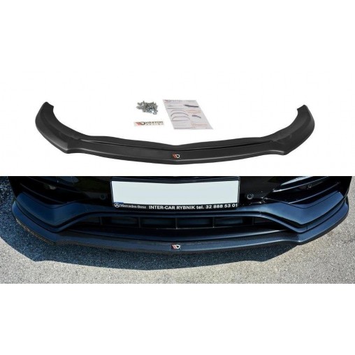 MAXTON LAME DU PARE-CHOCS AVANT V.1 Mercedes A W176 AMG Facelift MAXTON LAME DU PARE-CHOCS AVANT V.1 Mercedes A W176 AMG Facelift