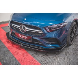 MAXTON Lame Du Pare-Chocs Avant V.3 Mercedes A35 AMG W177