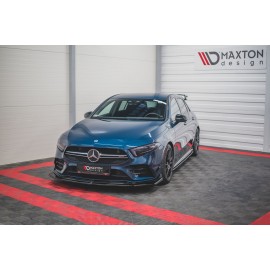 MAXTON Lame Du Pare-Chocs Avant V.3 Mercedes A35 AMG W177 MAXTON Lame Du Pare-Chocs Avant V.3 Mercedes A35 AMG W177