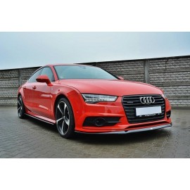 MAXTON Lame Du Pare-Chocs Avant Audi S7 / A7 S-Line C7 FL MAXTON Lame Du Pare-Chocs Avant Audi S7 / A7 S-Line C7 FL