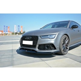 MAXTON Lame Du Pare-Chocs Avant V.2 Audi RS7 C7 FL