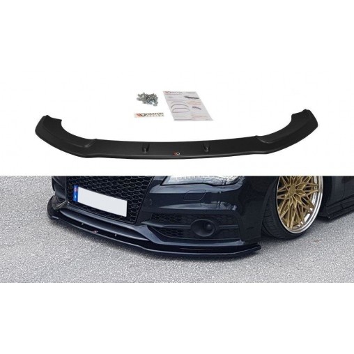 MAXTON Lame Du Pare-Chocs Avant V.2 Audi S7 / A7 S-Line C7 MAXTON Lame Du Pare-Chocs Avant V.2 Audi S7 / A7 S-Line C7