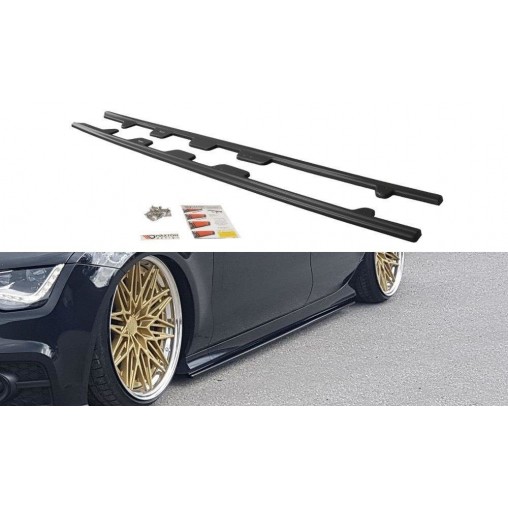 MAXTON Rajouts Des Bas De Caisse Pour Audi S7 / A7 S-Line C7 MAXTON Rajouts Des Bas De Caisse Pour Audi S7 / A7 S-Line C7