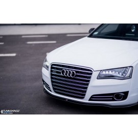 MAXTON Lame Du Pare-Chocs Avant Audi A8 D4 MAXTON Lame Du Pare-Chocs Avant Audi A8 D4