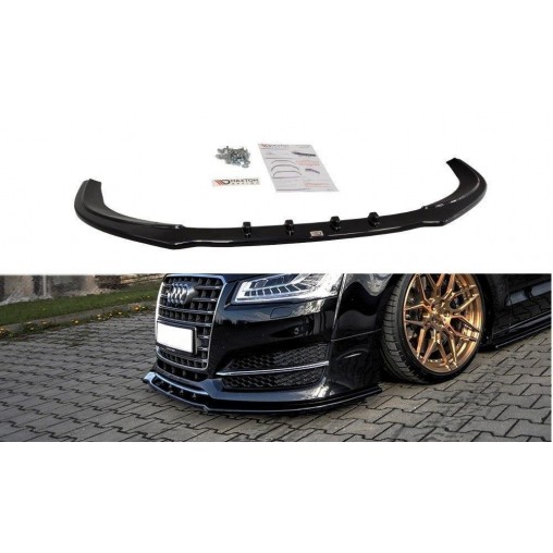 MAXTON Lame Du Pare-Chocs Avant V.1 Audi S8 D4 FL MAXTON Lame Du Pare-Chocs Avant V.1 Audi S8 D4 FL