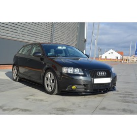 MAXTON Lame Du Pare-Chocs Avant / Splitter Audi A3 8P S-Line MAXTON Lame Du Pare-Chocs Avant / Splitter Audi A3 8P S-Line