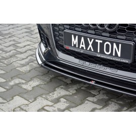 MAXTON Lame Du Pare-Chocs Avant / Splitter V.2 Audi RS3 8V FL Sportback MAXTON Lame Du Pare-Chocs Avant / Splitter V.2 Audi RS3 8V FL Sportback