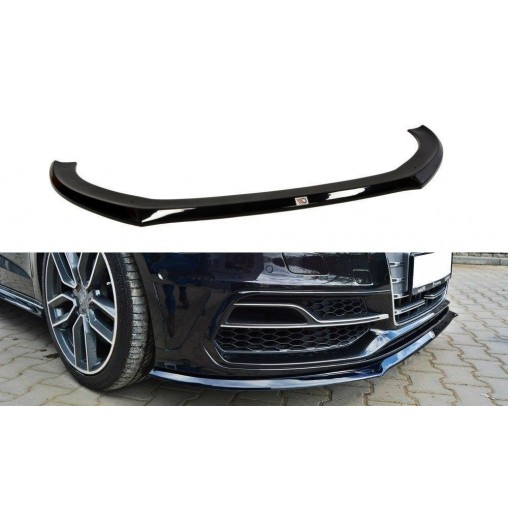 MAXTON Lame Du Pare-Chocs Avant Audi S3 / A3 S-Line 8v Hatchback / Sportback MAXTON Lame Du Pare-Chocs Avant Audi S3 / A3 S-Line 8v Hatchback / Sportback