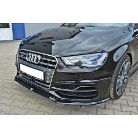 MAXTON Lame Du Pare-Chocs Avant Audi S3 / A3 S-Line 8v Hatchback / Sportback MAXTON Lame Du Pare-Chocs Avant Audi S3 / A3 S-Line 8v Hatchback / Sportback