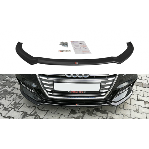 MAXTON Lame Du Pare-Chocs Avant V.2 Audi S3 / A3 S-Line 8V FL MAXTON Lame Du Pare-Chocs Avant V.2 Audi S3 / A3 S-Line 8V FL