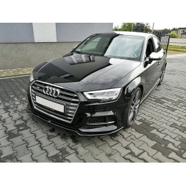 MAXTON Lame Du Pare-Chocs Avant V.2 Audi S3 / A3 S-Line 8V FL MAXTON Lame Du Pare-Chocs Avant V.2 Audi S3 / A3 S-Line 8V FL